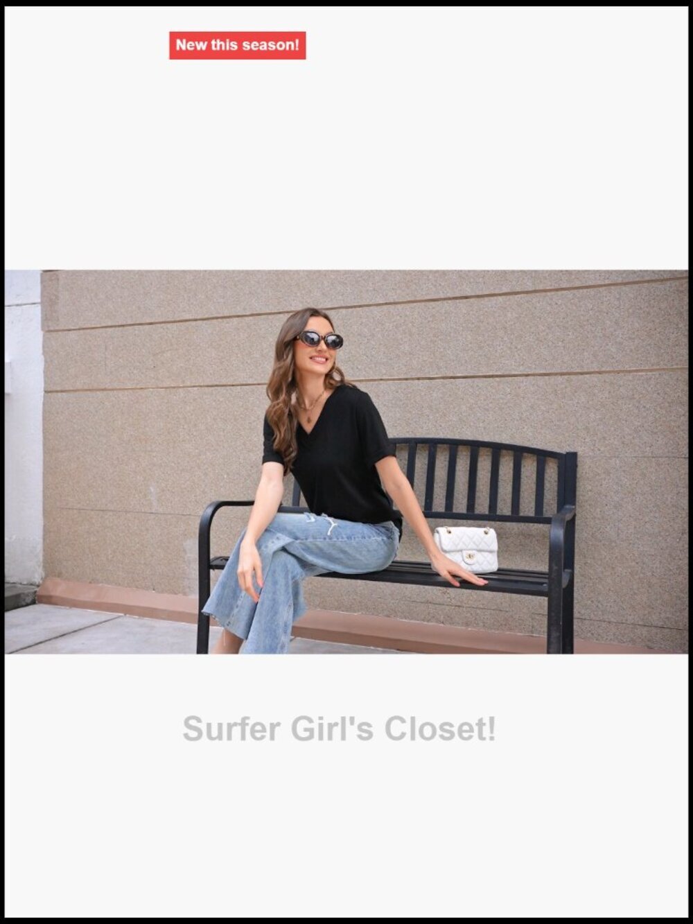 Women's Short Sleeve V-Neck T-Shirt Loose Fit Summer Basic - Picture 6 of 7
